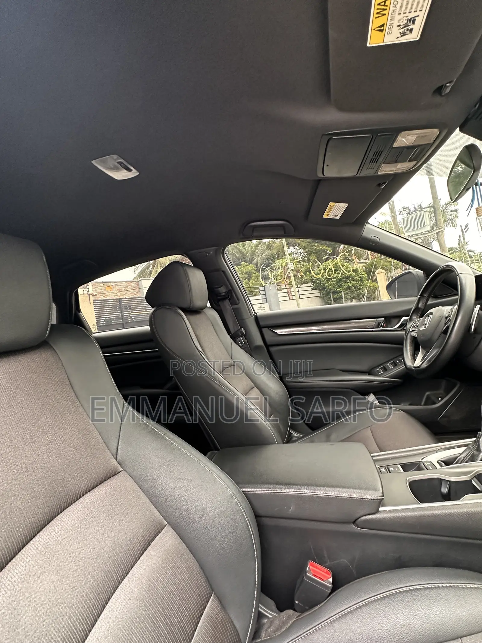 Honda Accord Sport (1.5L 4cyl Turbo 6M) 2019 Black
