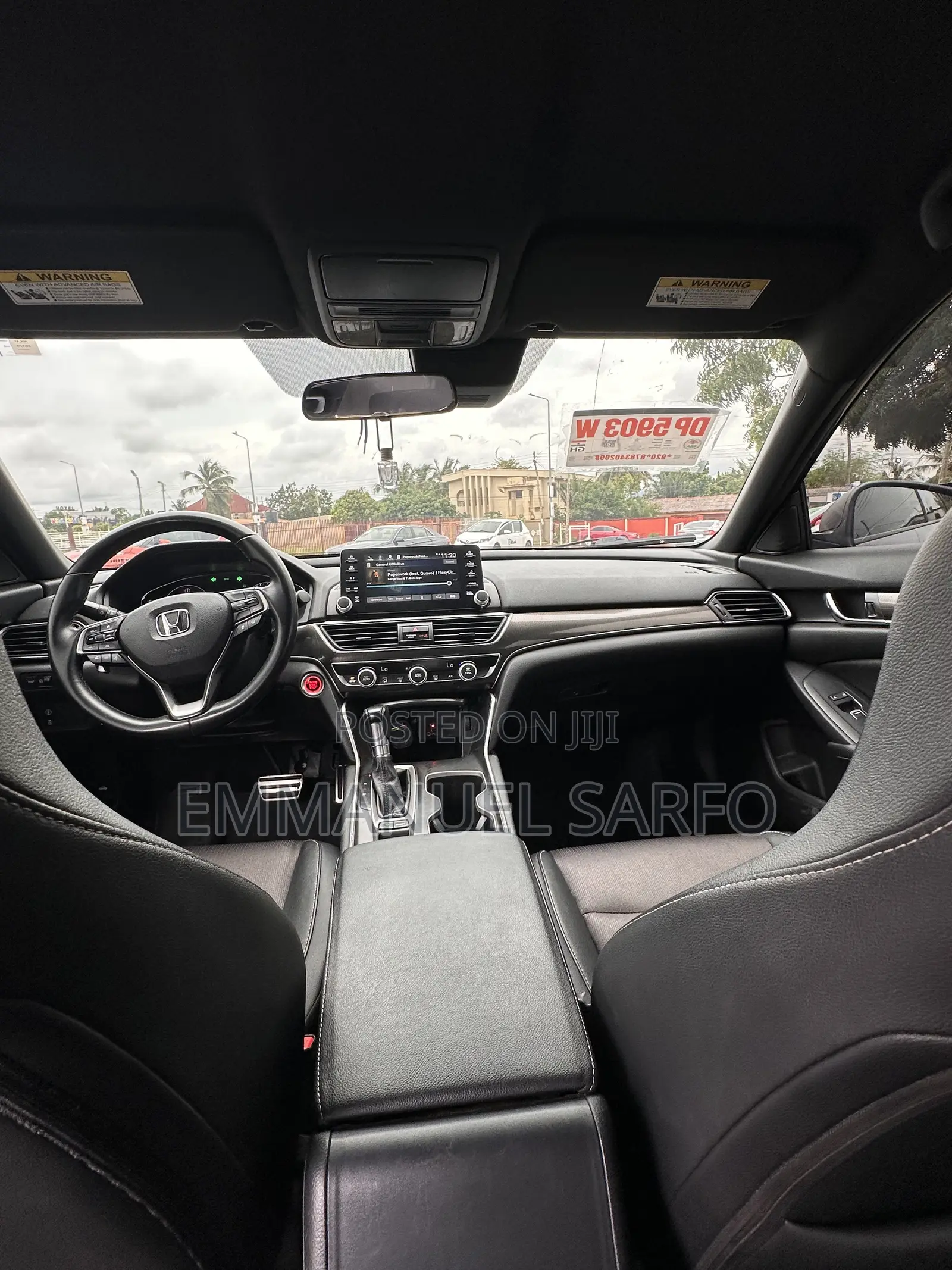 Honda Accord Sport (1.5L 4cyl Turbo 6M) 2019 Black