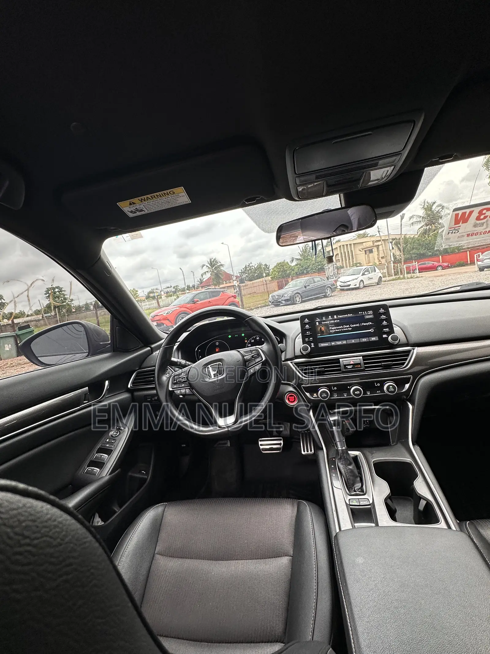 Honda Accord Sport (1.5L 4cyl Turbo 6M) 2019 Black
