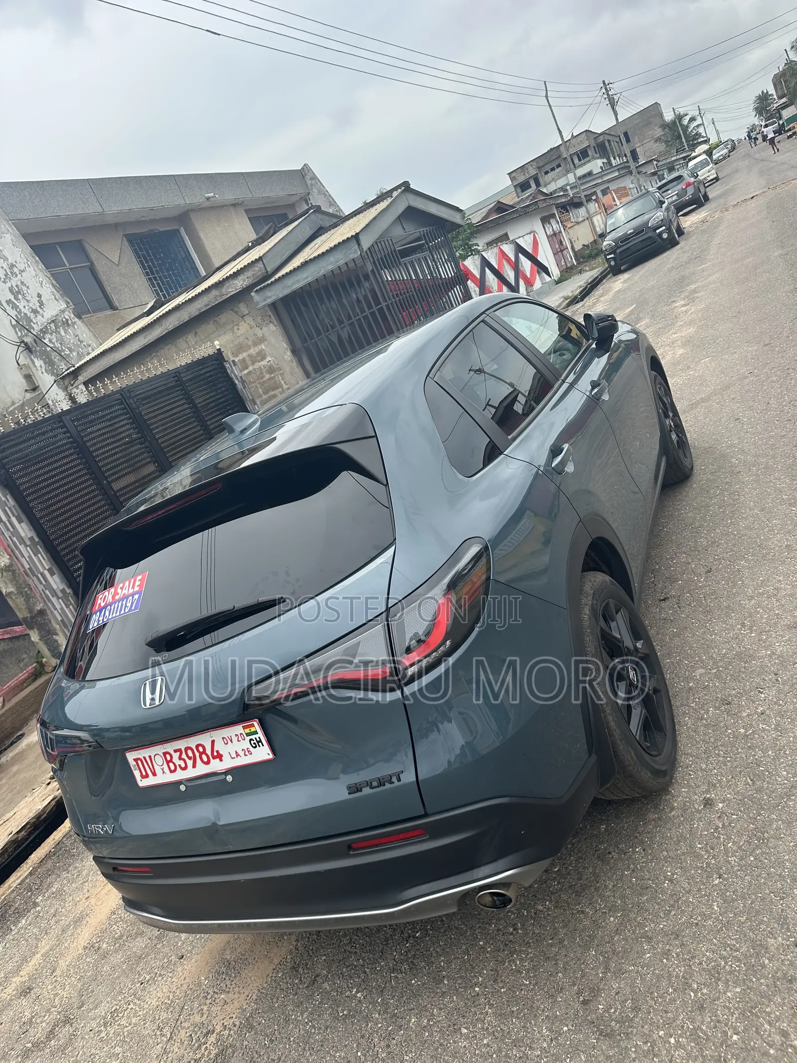 Honda HR-V Sport AWD CVT 2024 Gray