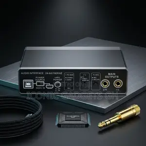 Professional Vocal Instrument Recording Usb Audio Interface