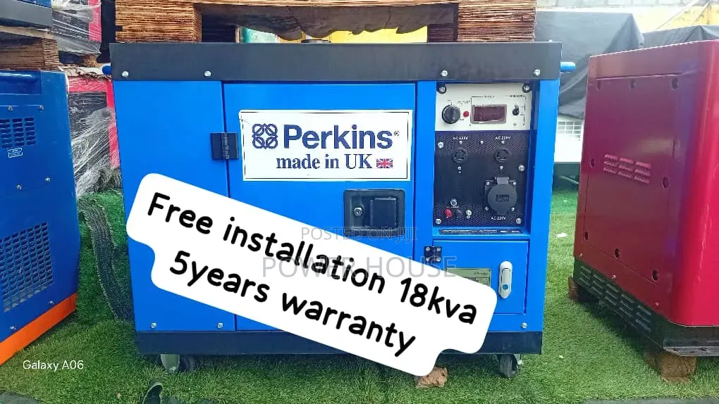Perkins 18kva Electric Start Diesel Generator 18kva