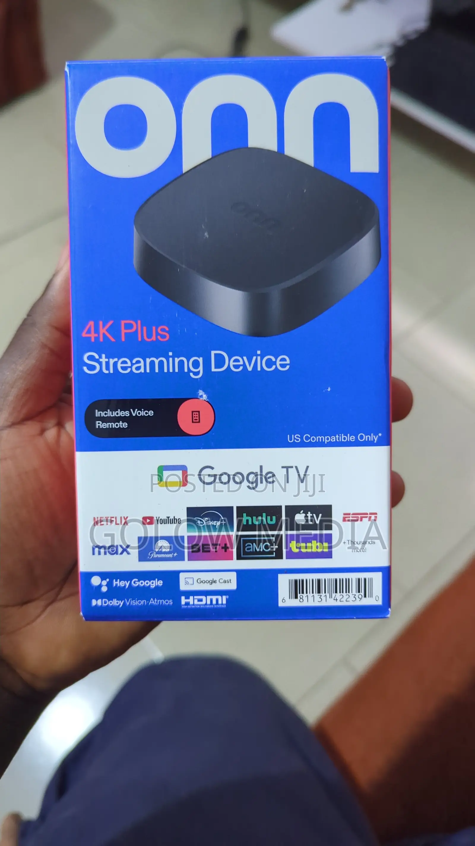 Onn Plus Google Tv
