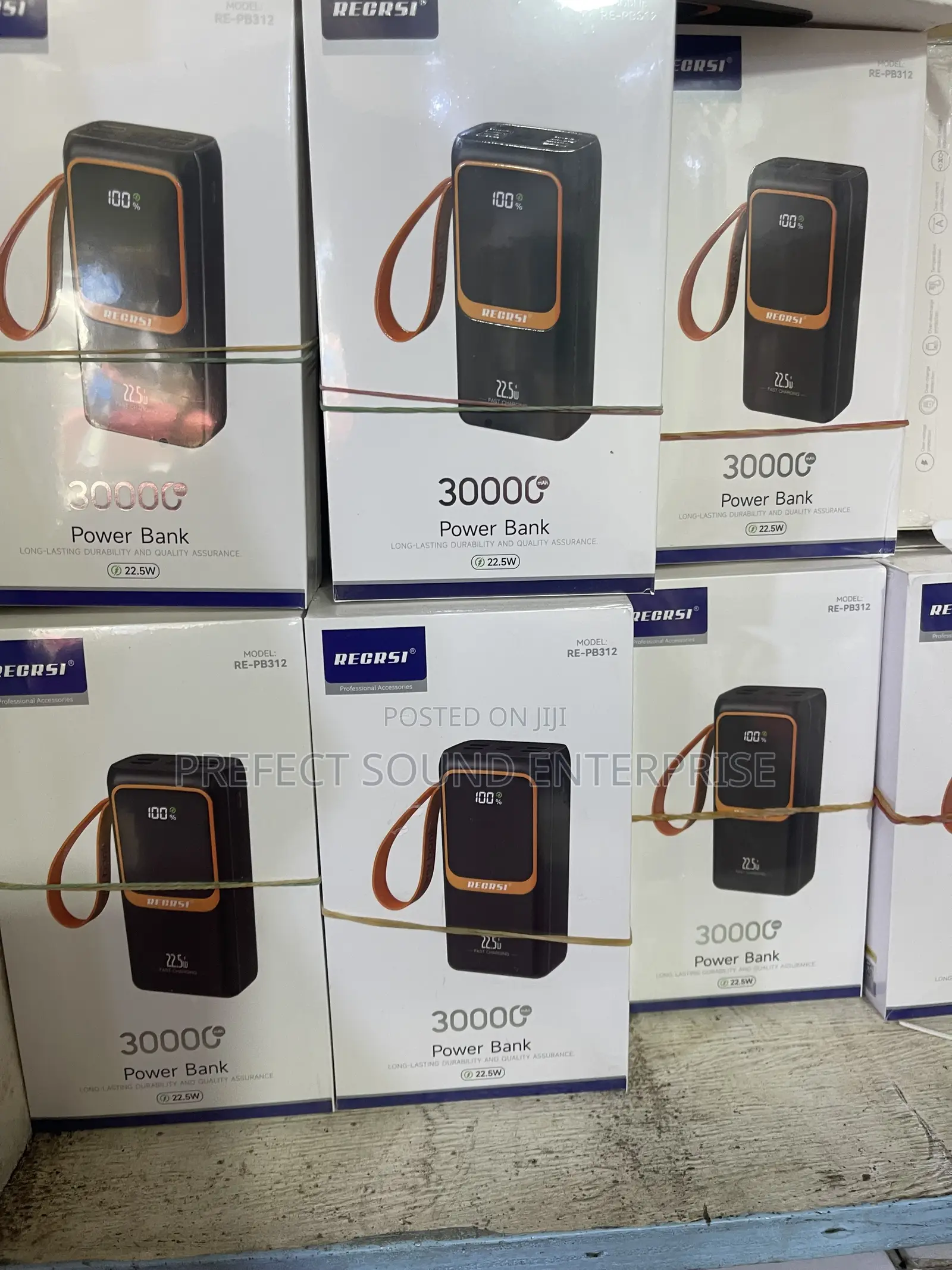 Recrsi 30000mah Fast Charging Portable Power Bank