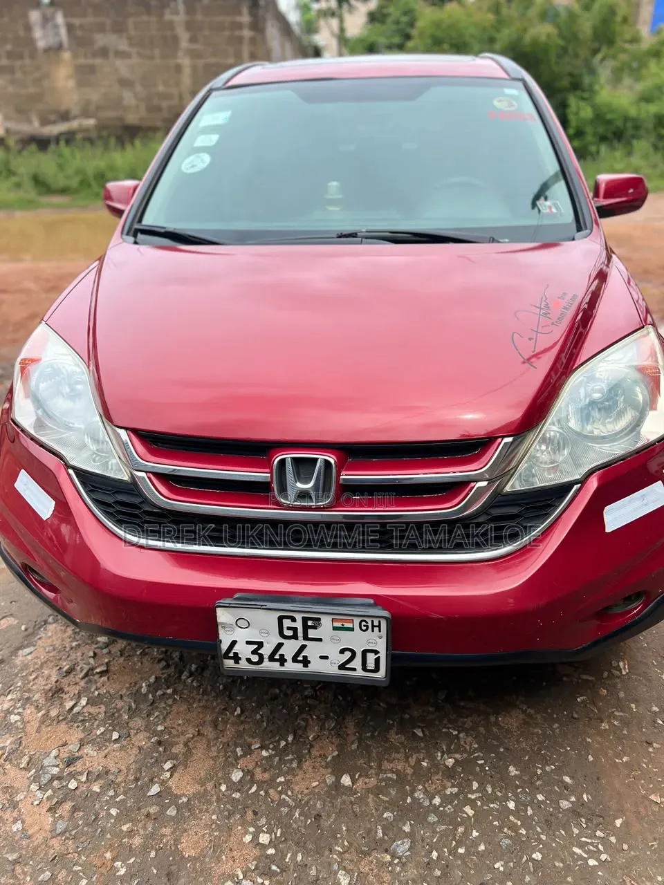 Honda CR-V 2010 Red