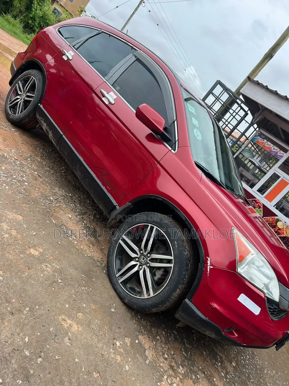 Honda CR-V 2010 Red