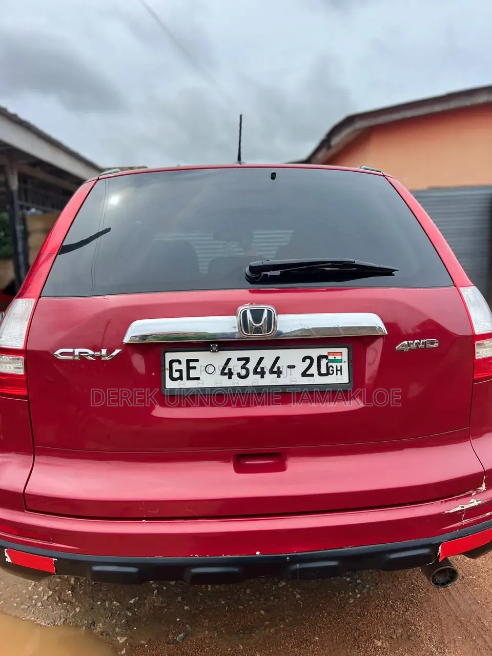 Honda CR-V 2010 Red
