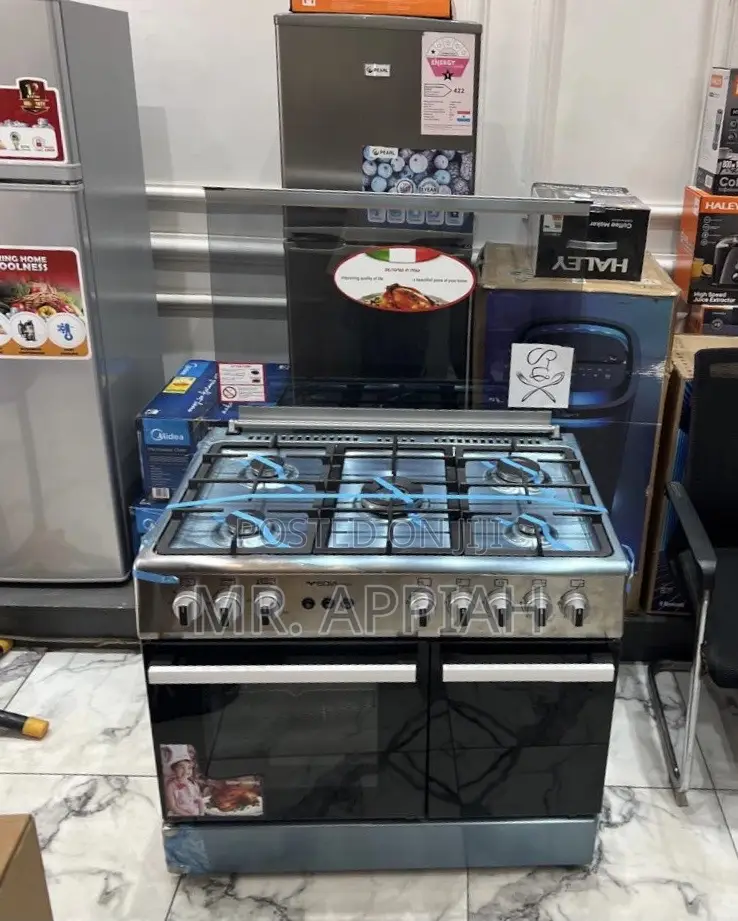 Check Out Mediatech 60x90cm Gray Glass Oven(5 Burner) 