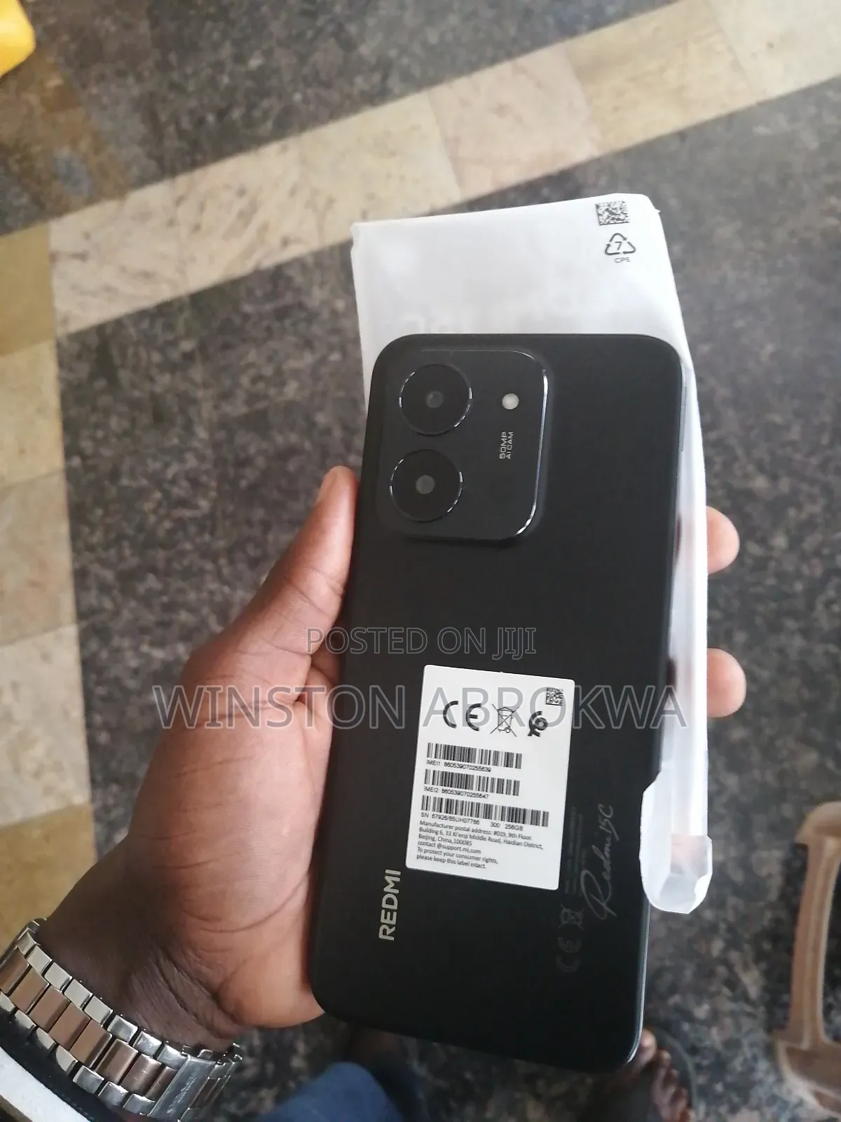 New Xiaomi Redmi 15C 4G 256 GB Black
