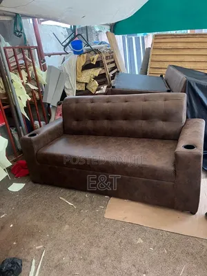 Brown 3 In1 Sofa