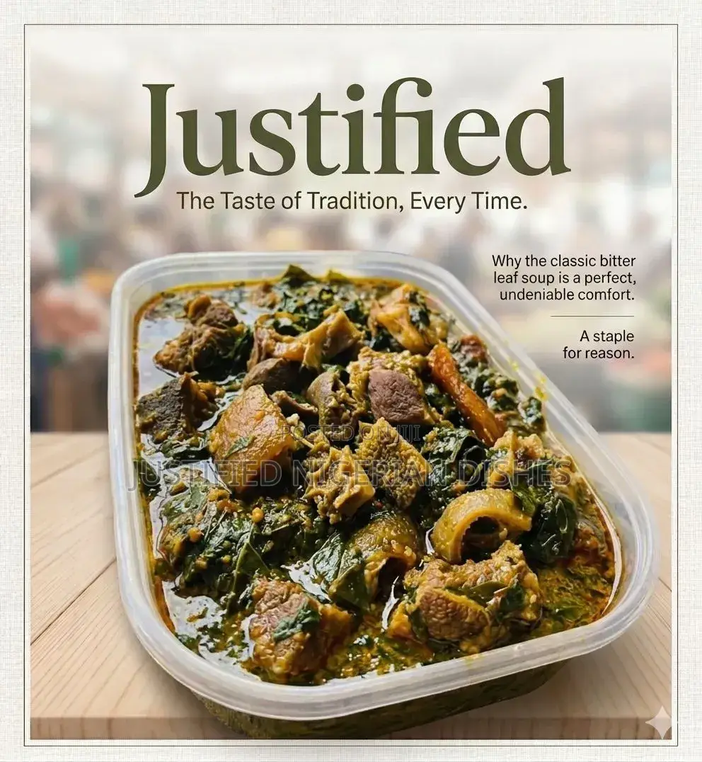 Justified Nigerian Dishes & Spices