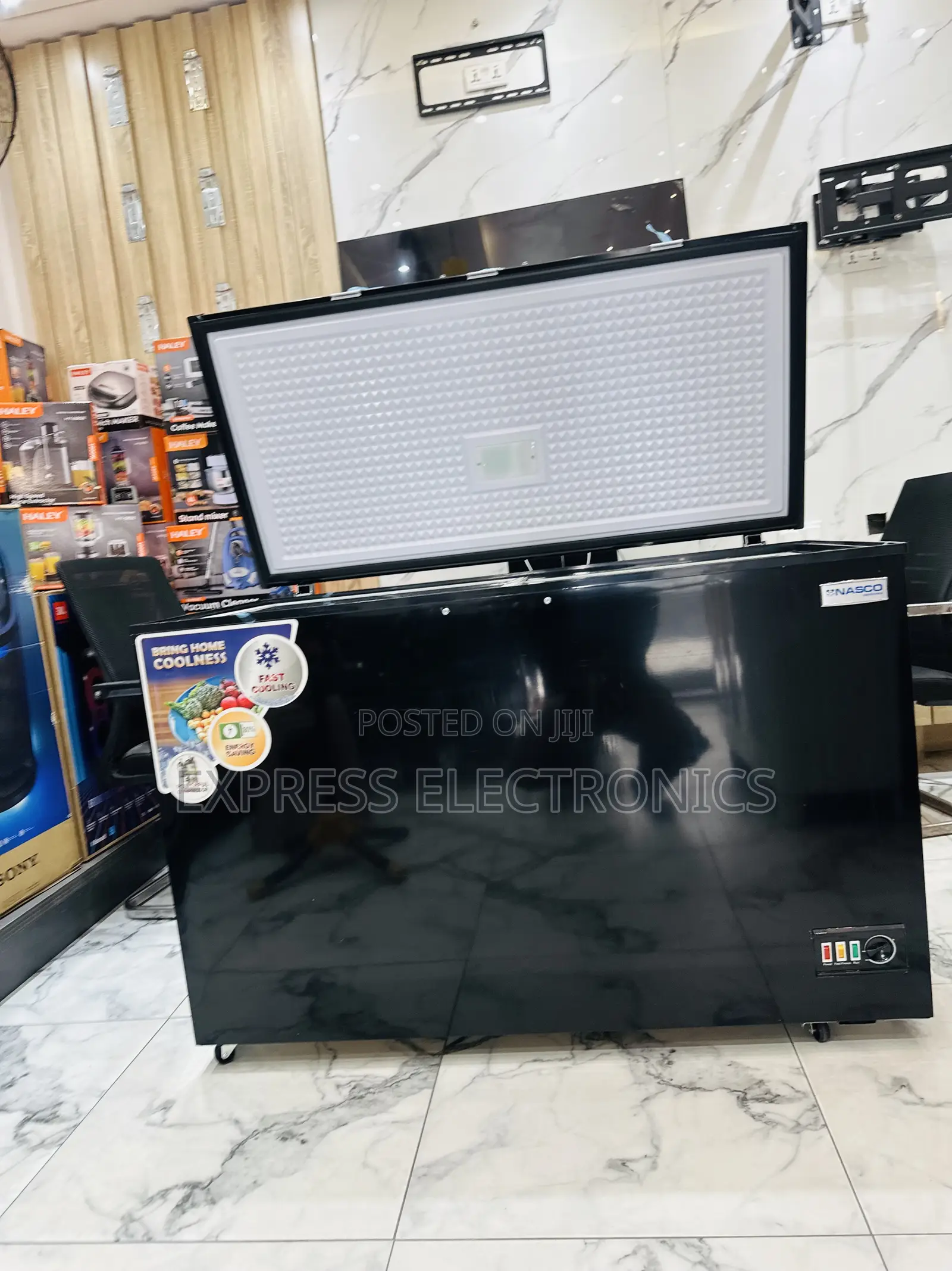 Text Us Fir Your Black Chest Freezer—-400l Nasco