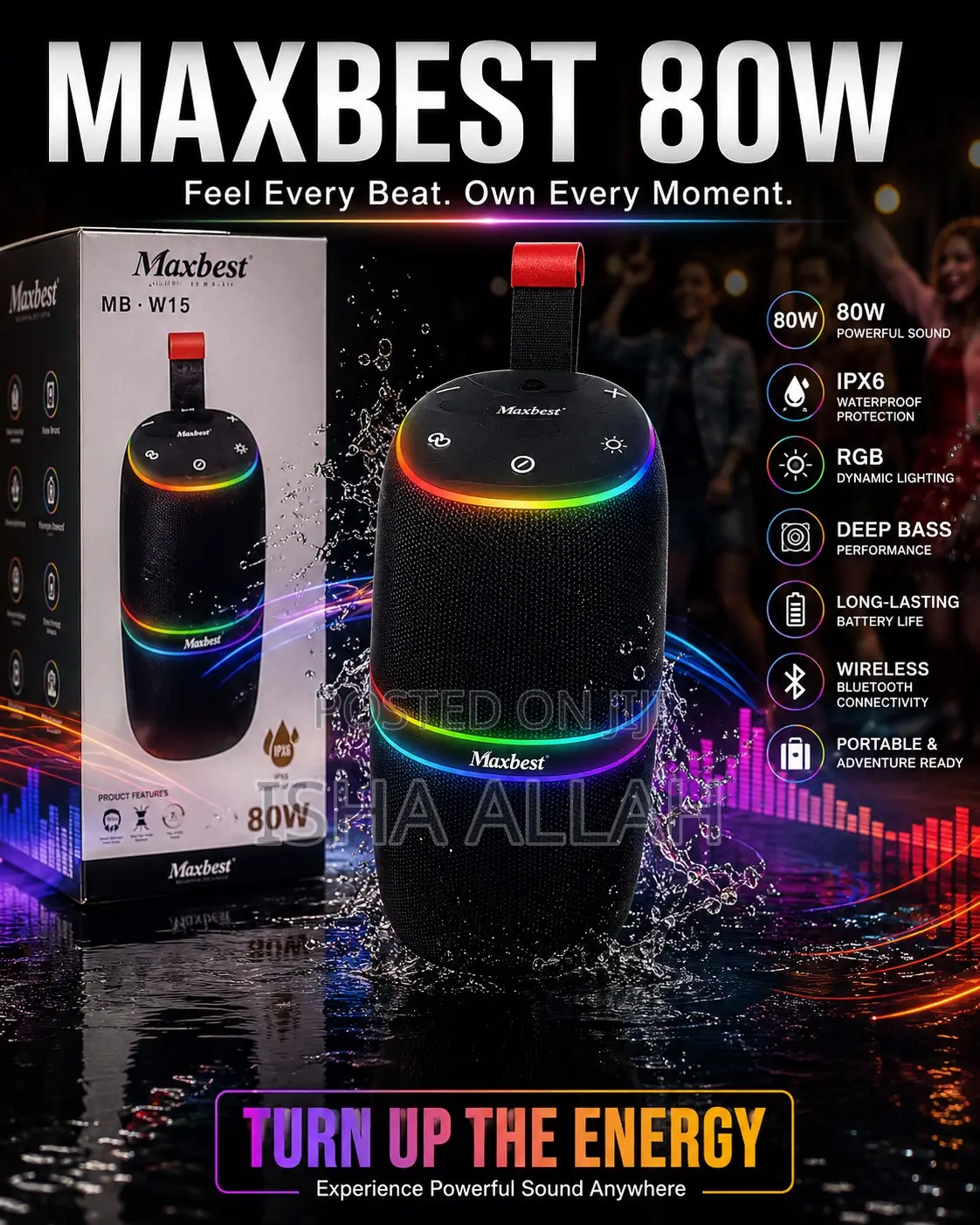Maxbest Powerbass X80