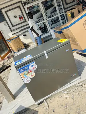 200l Chest Freezer Single Door Nasco Dark Grey