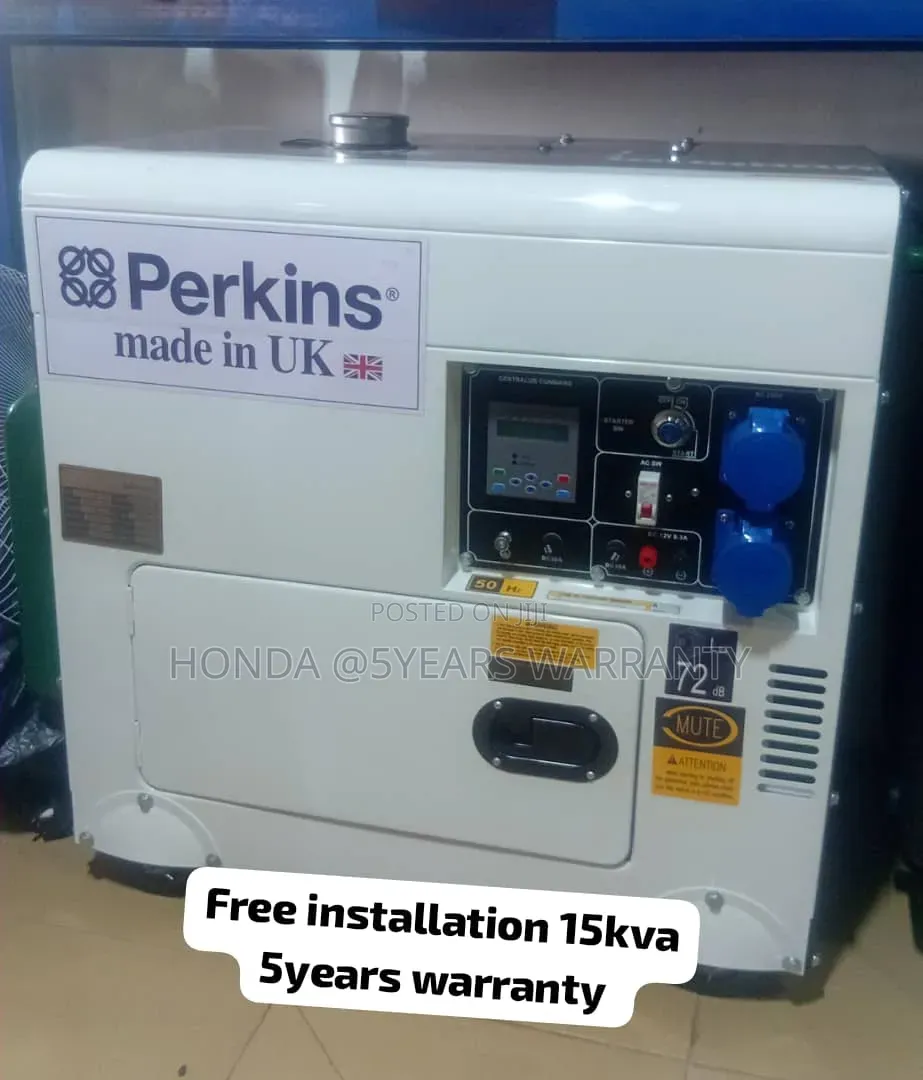 Perkins 15kva 16500w Silent Diesel Generator