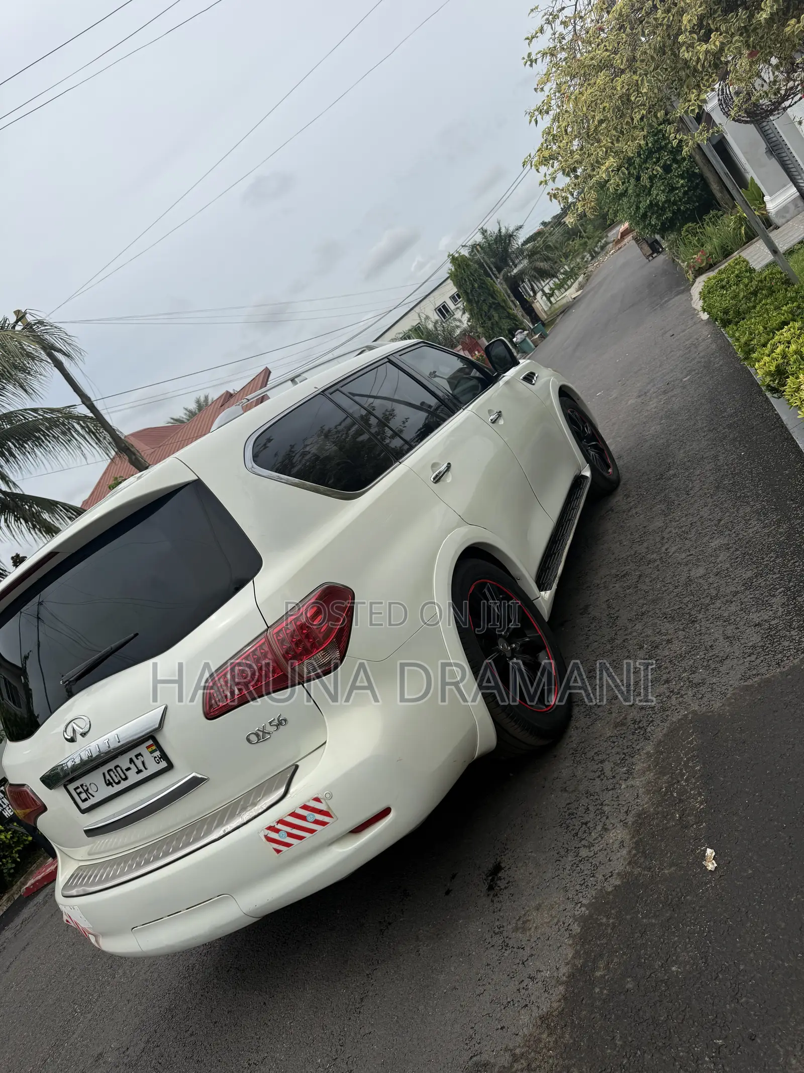 Infiniti QX56 2012 White