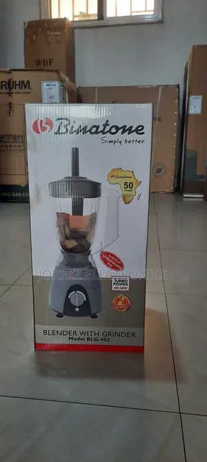 Binatone Blender With Grinder( 4 Blades)