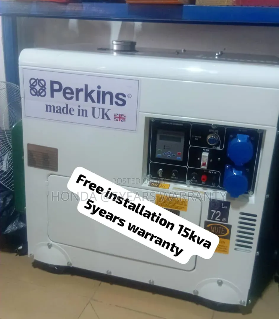Perkins 15kva 16500w Industrial Diesel Generator Set