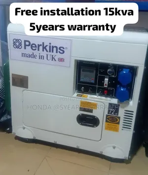 Brand New Perkins 15kva Silent Generator 16500w