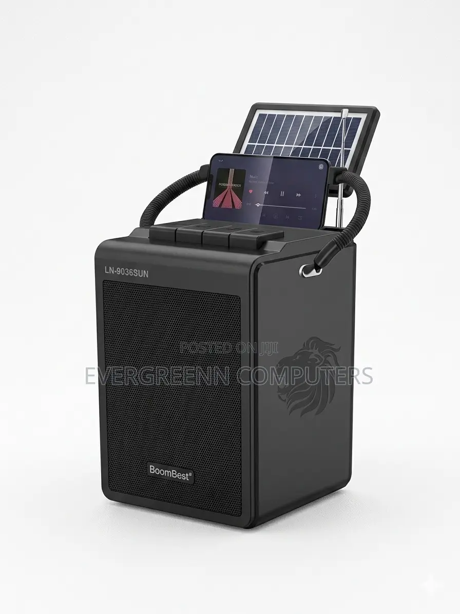 Wireless Bluetooth Speaker With Solar Panel