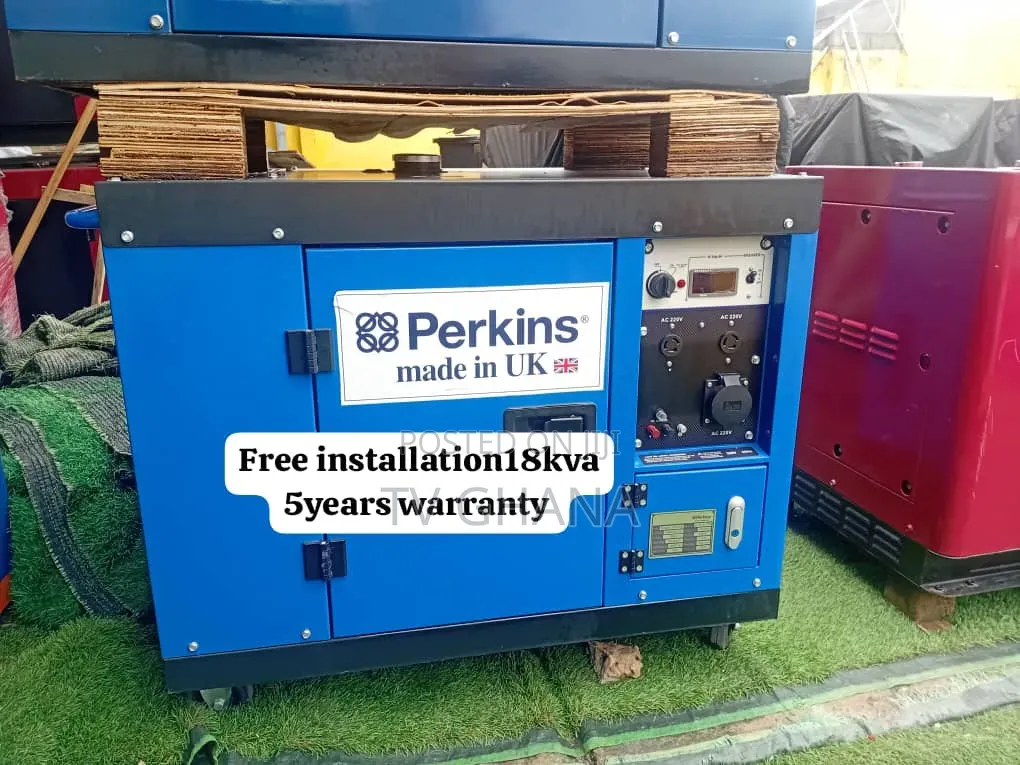 Industrial Grade 18kva Perkins Gen Dependable Energy18kva