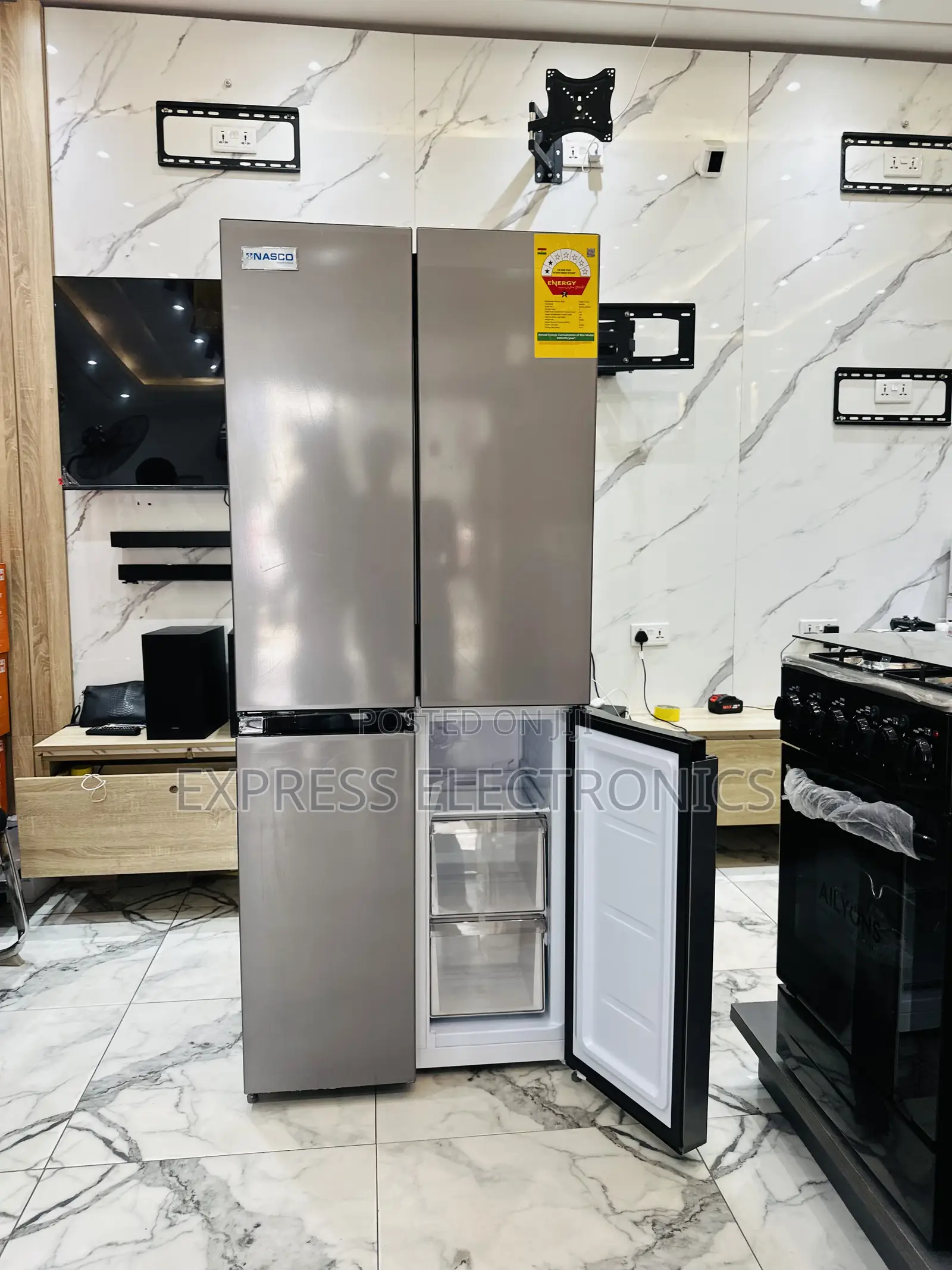 Available Now at Store Side by Side Fridge Nasco Nasf2-400