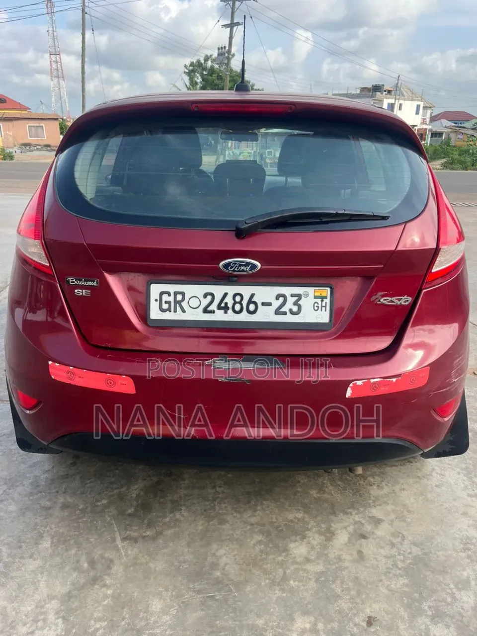 Ford Fiesta 2013 Red