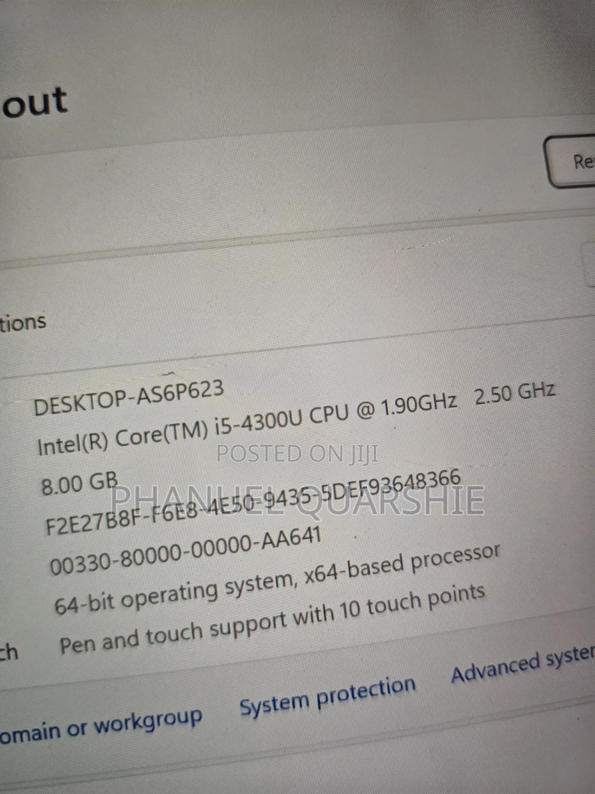 Microsoft Surface Pro 3 i5 64 GB Silver