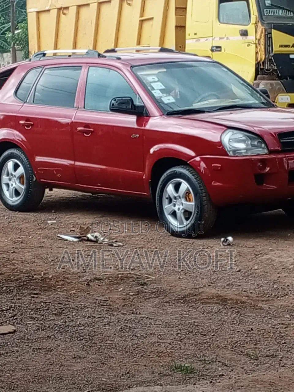 Hyundai Tucson Limited w/XM FWD 2008 Red