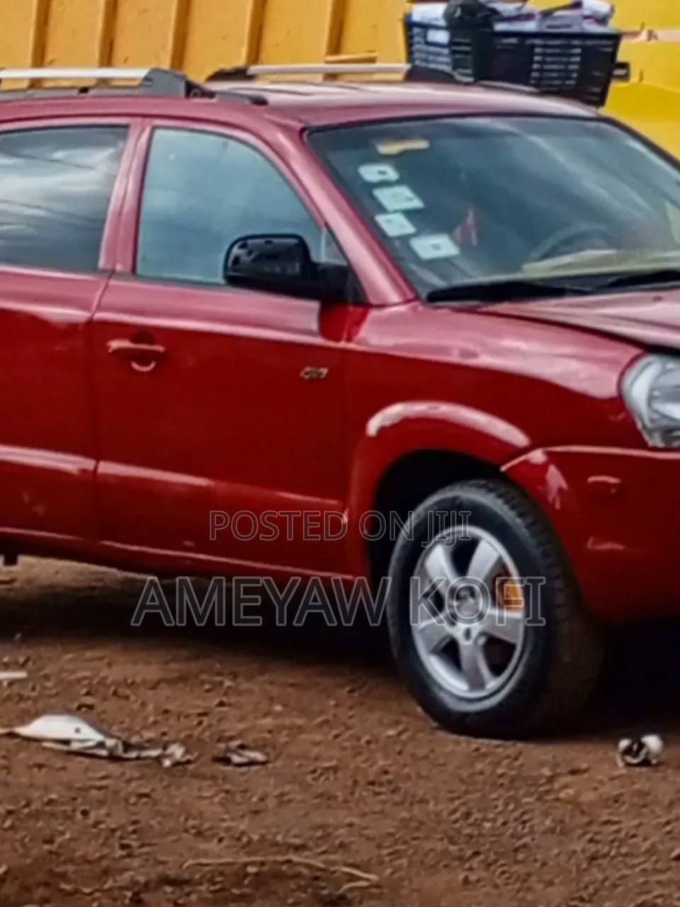 Hyundai Tucson Limited w/XM FWD 2008 Red