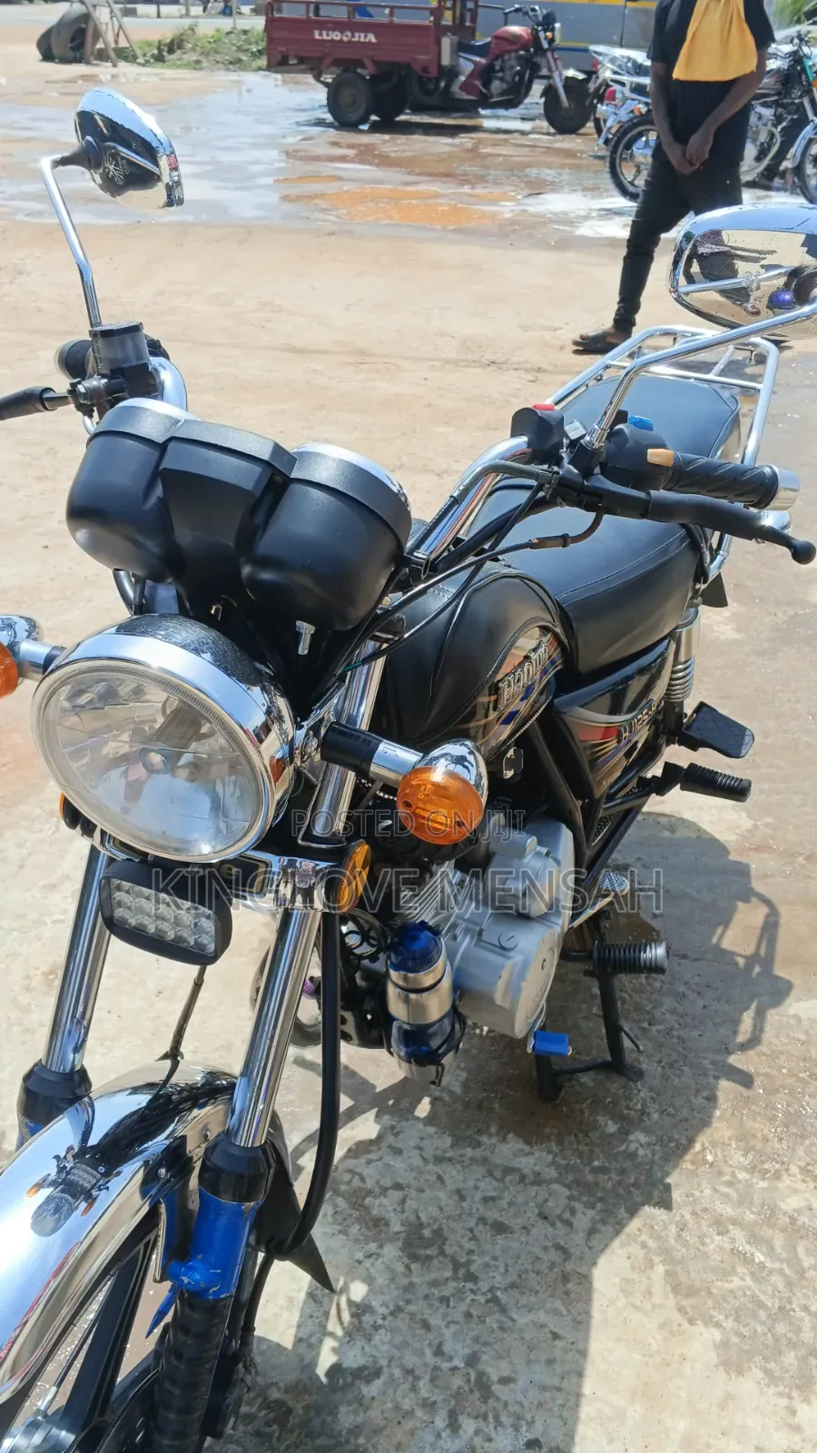 Haojue HJ125-8K 2025 Black