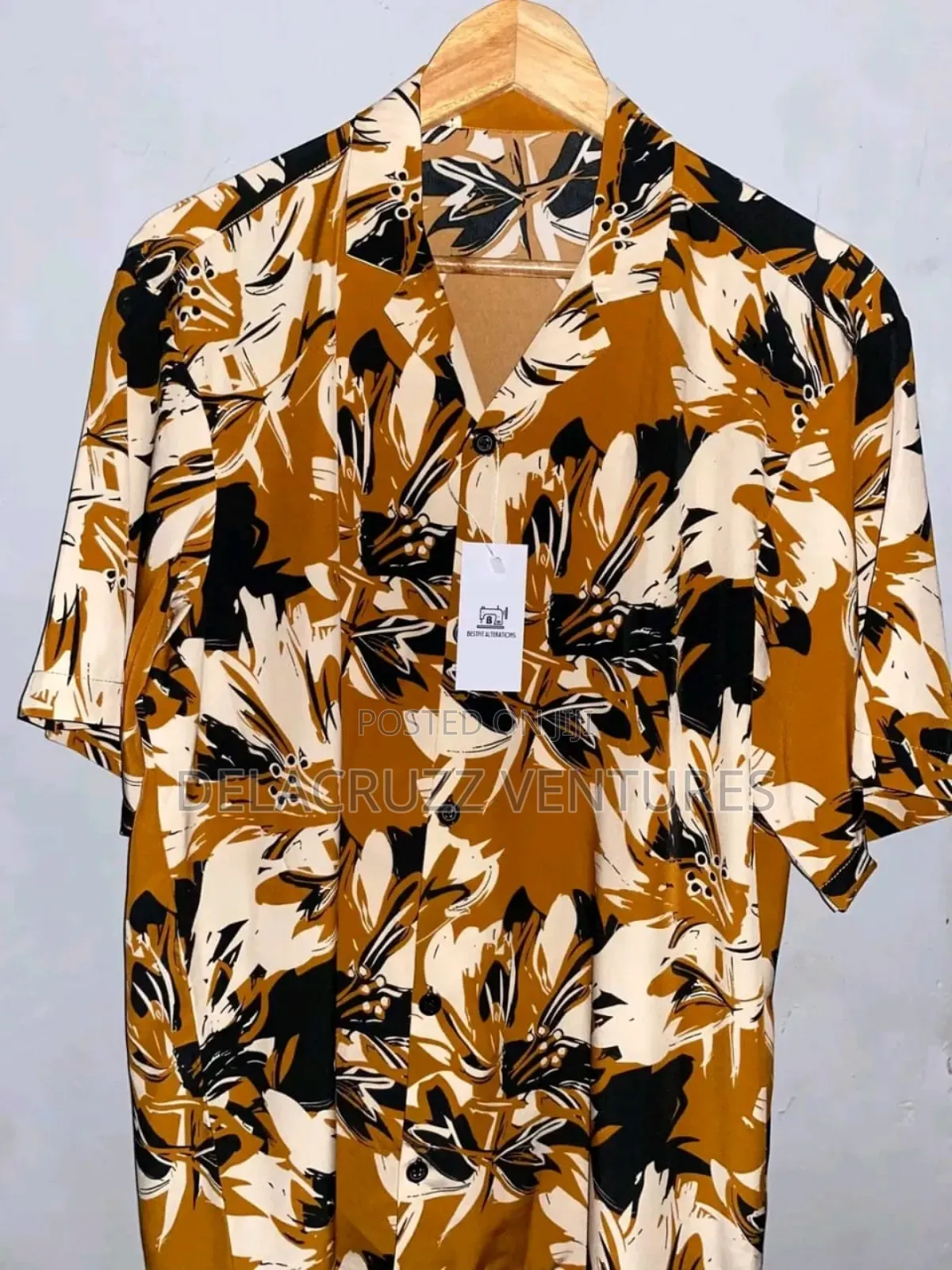 Vintage Crepe Shirts for Men