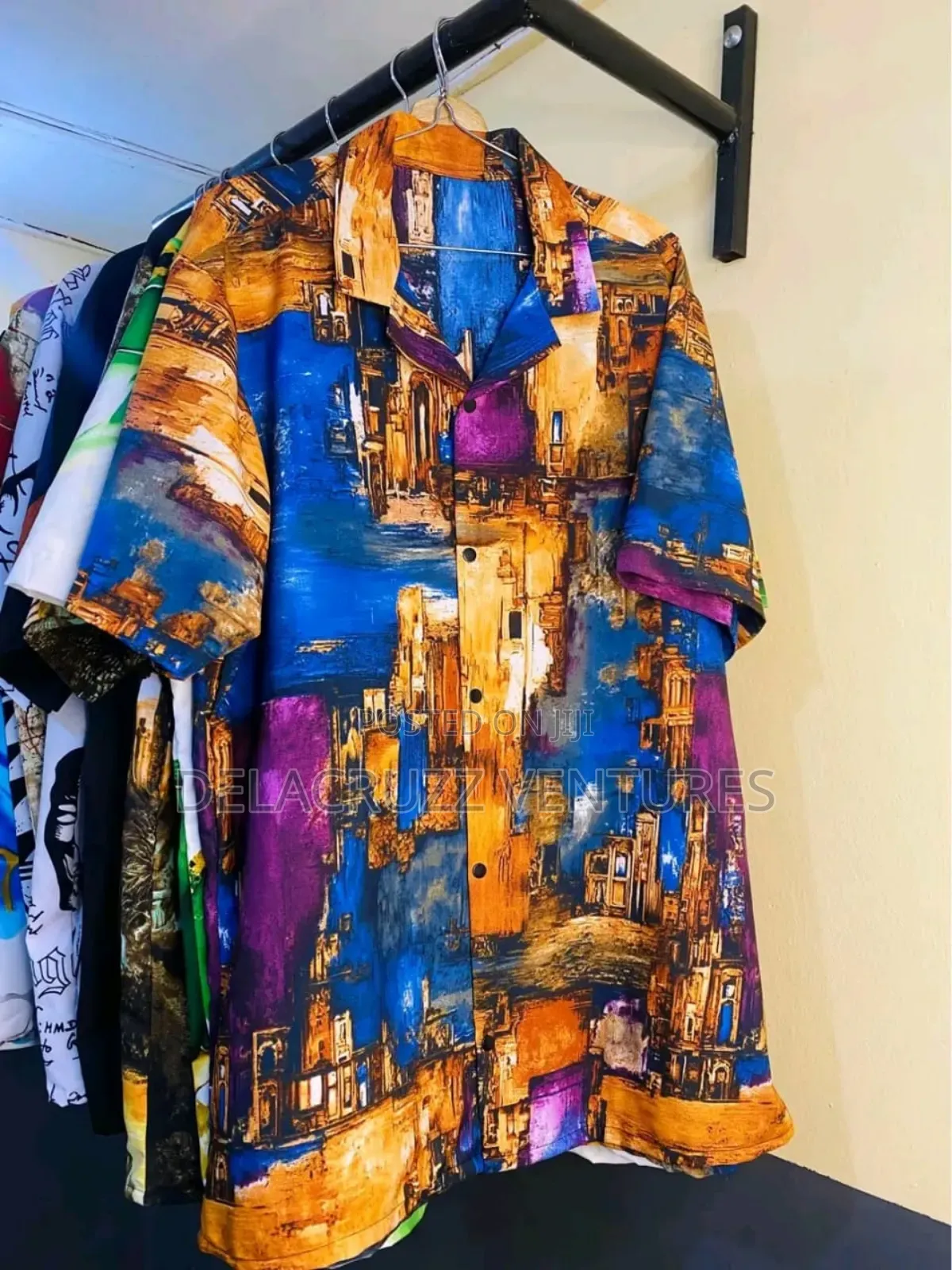 Vintage Crepe Shirts for Men