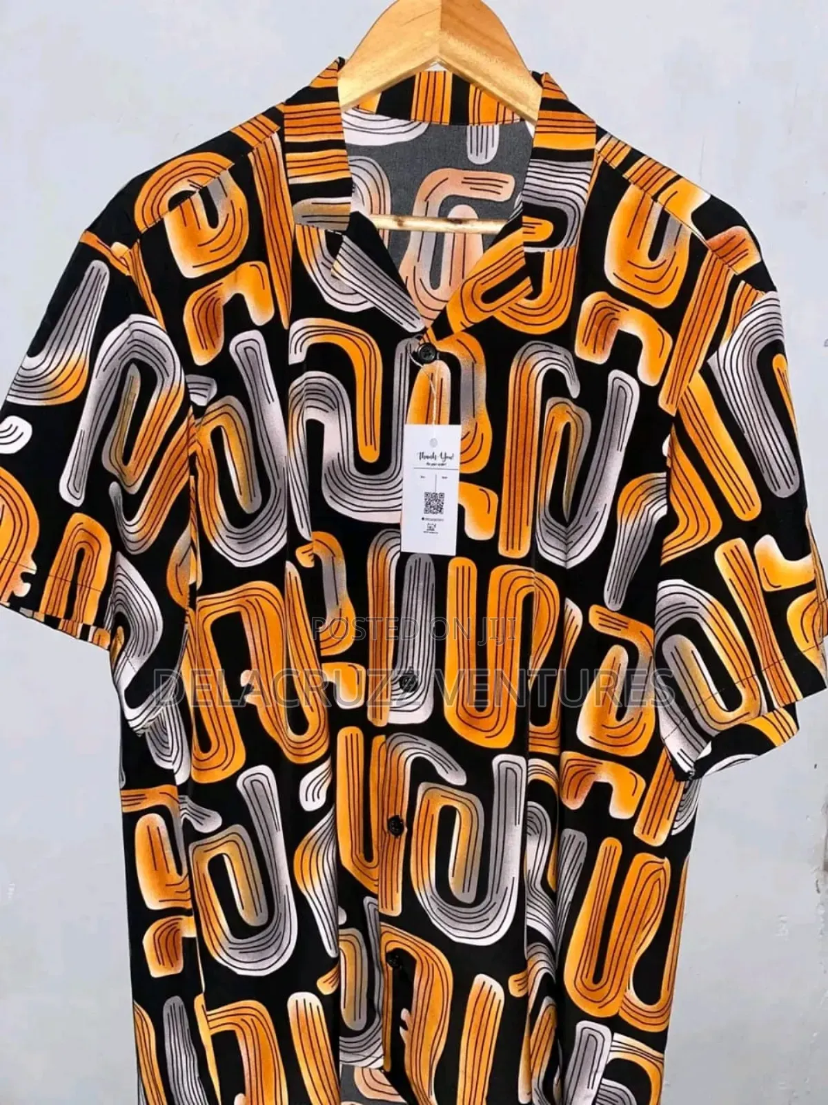 Vintage Crepe Shirts for Men