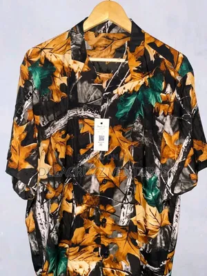 Vintage Crepe Shirts for Men