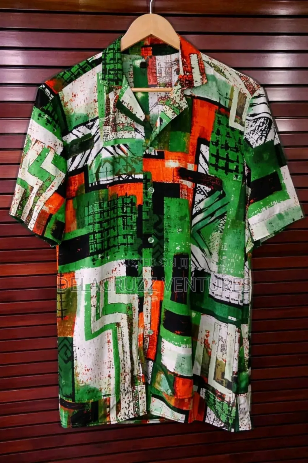 Vintage Crepe Shirts for Men