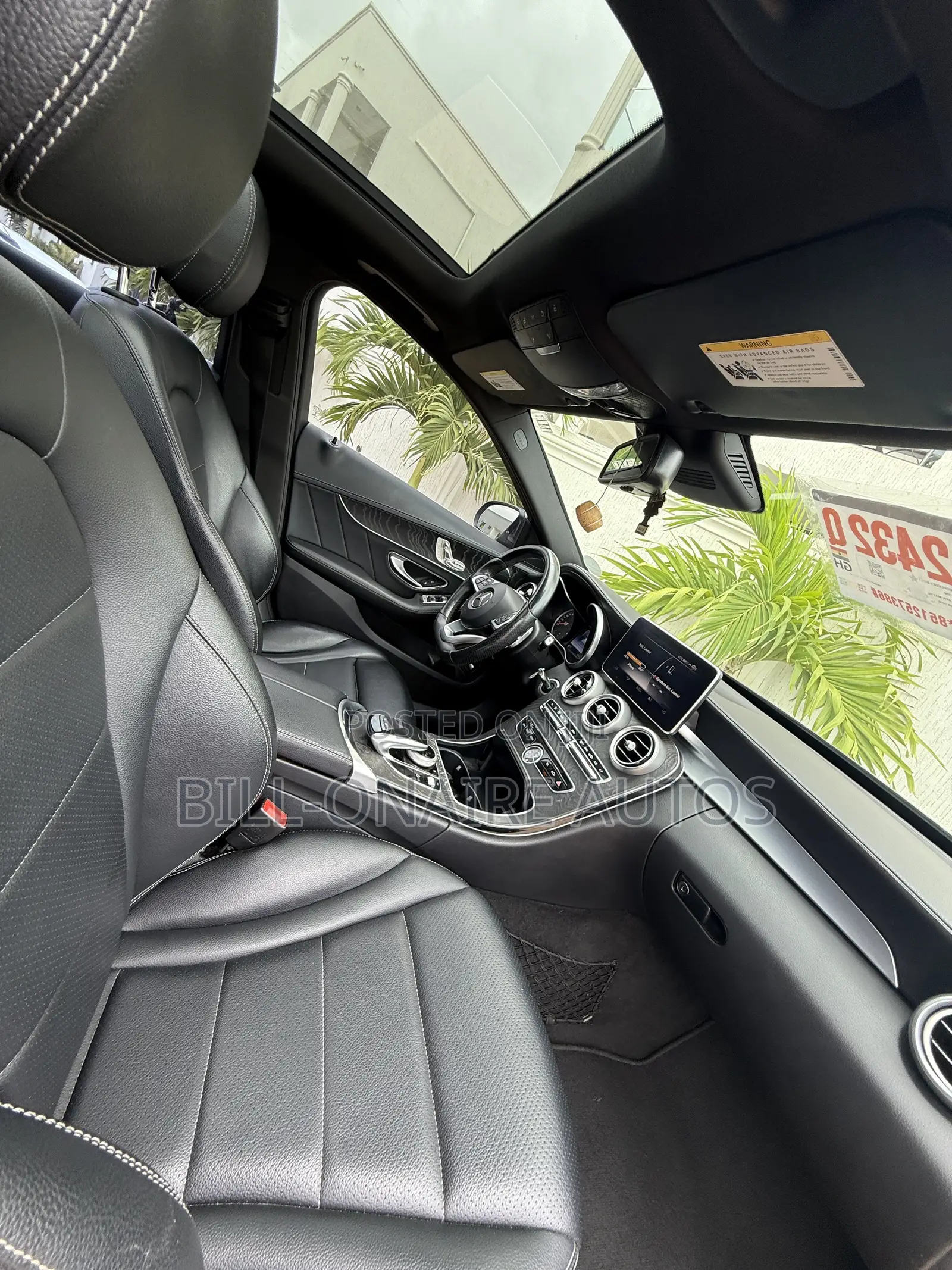 Mercedes-Benz C300 Sport 4Matic Sedan AWD (2.0L 4cyll 7A) 2016 Gray