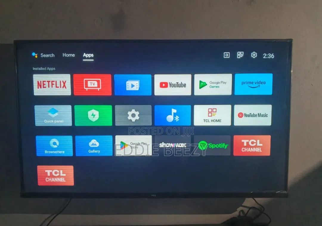 Tcl 43inchs Smart Android Television