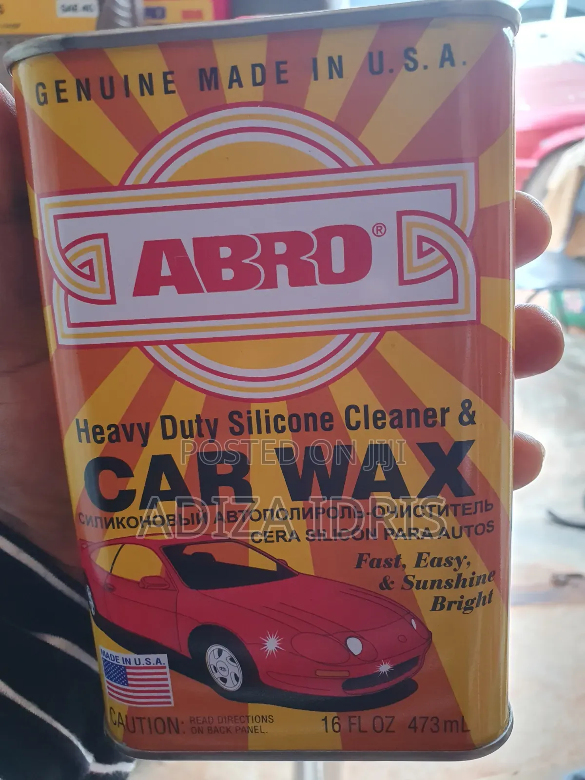 Abro Car Wax Cleaner