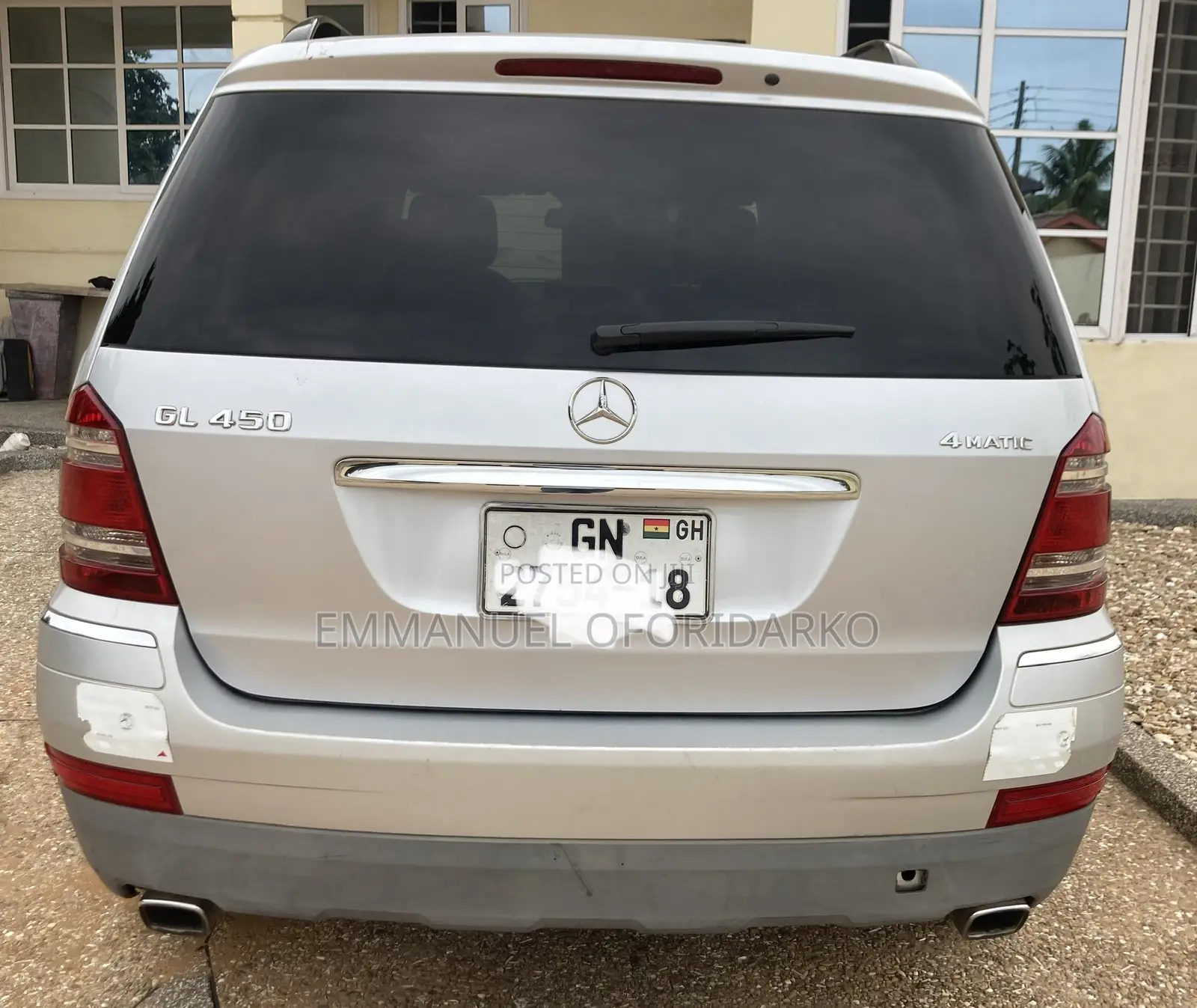 Mercedes-Benz GL-Class GL 450 2010 Silver