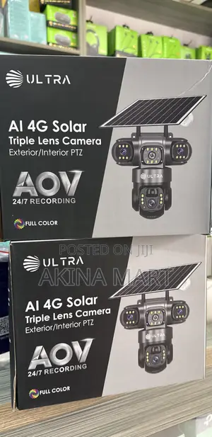 3lens Solar 4g Camera Aov Es30 4g Solar Camera