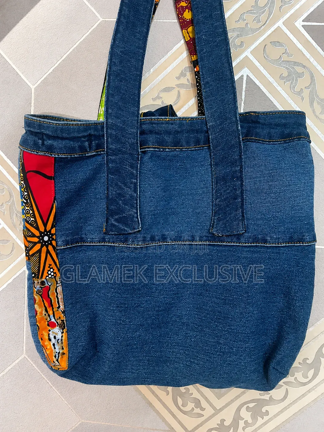 Denim Tote Bag