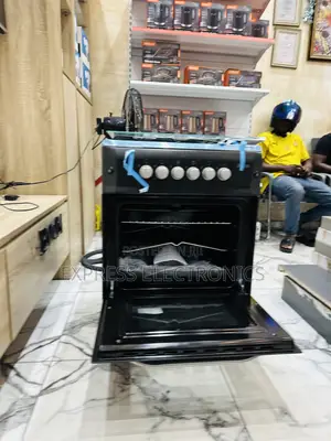 Less Expensive Gas Cooker Black Smart 60/60 4b