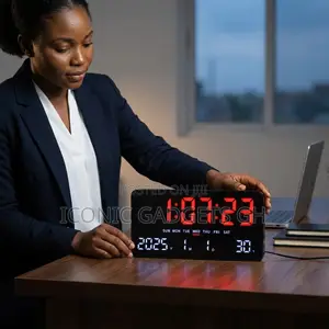 Multifunctional Digital Led Wall Desk Clock