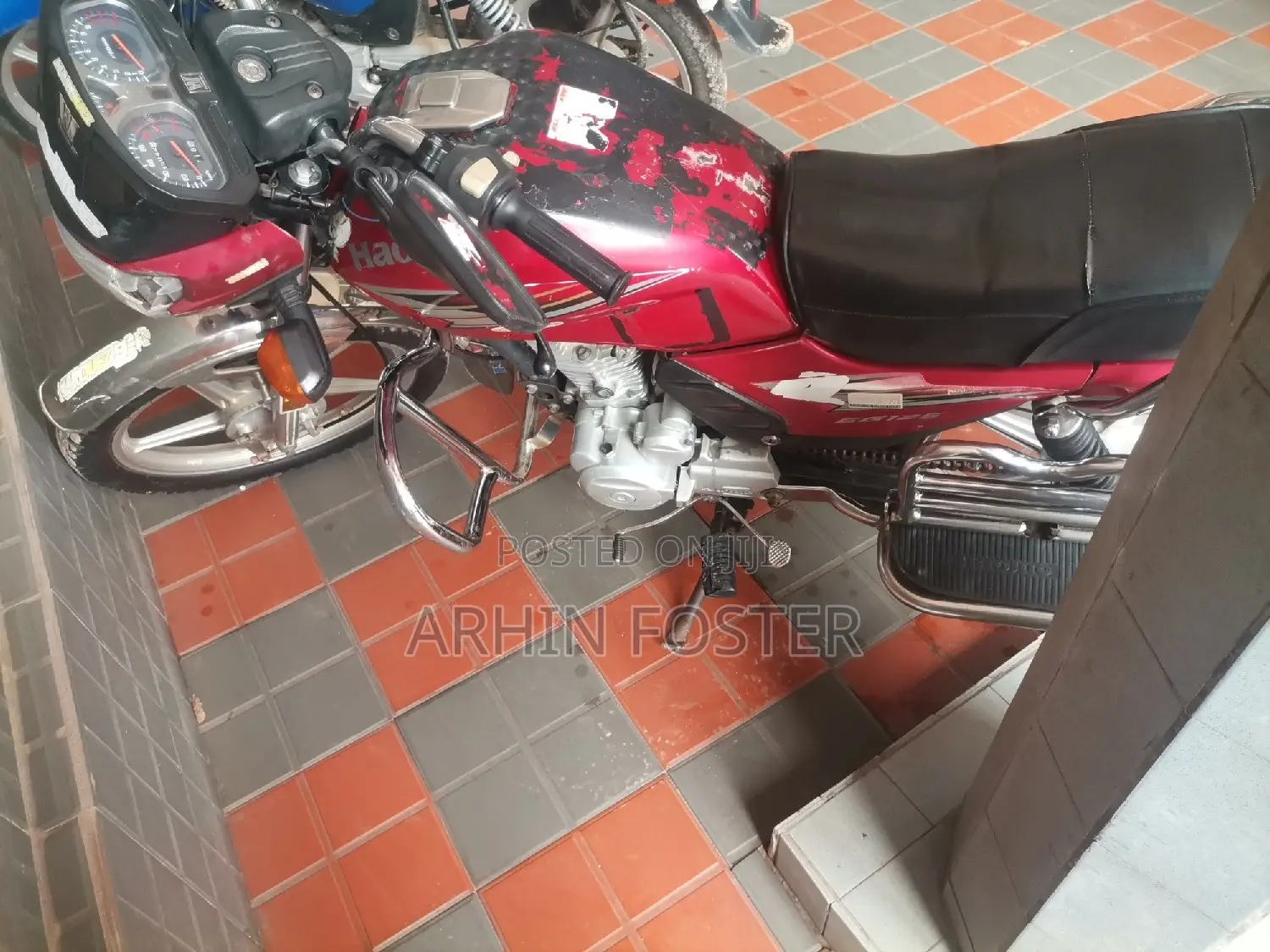 Haojue EG125/EG125OLD 2019 Red