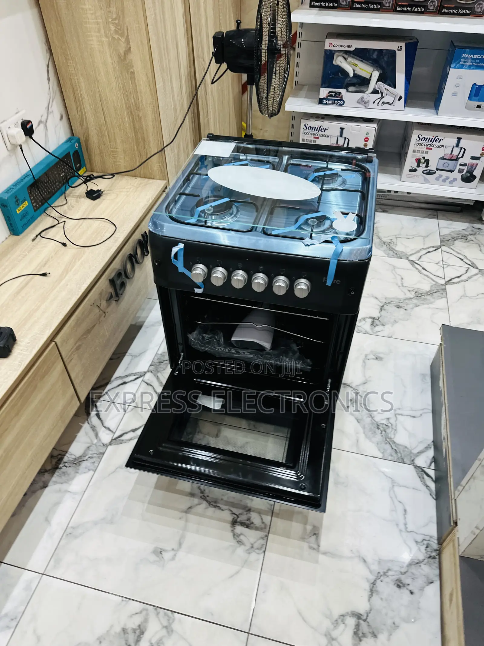 Freestanding Gas Cooker Oven Grill 60/60 Smart Volcanoes an O 4b