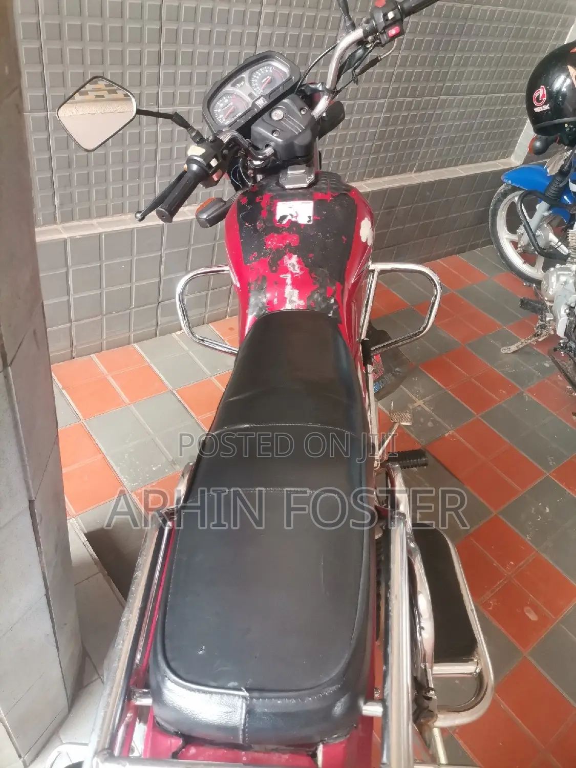 Haojue EG125/EG125OLD 2019 Red