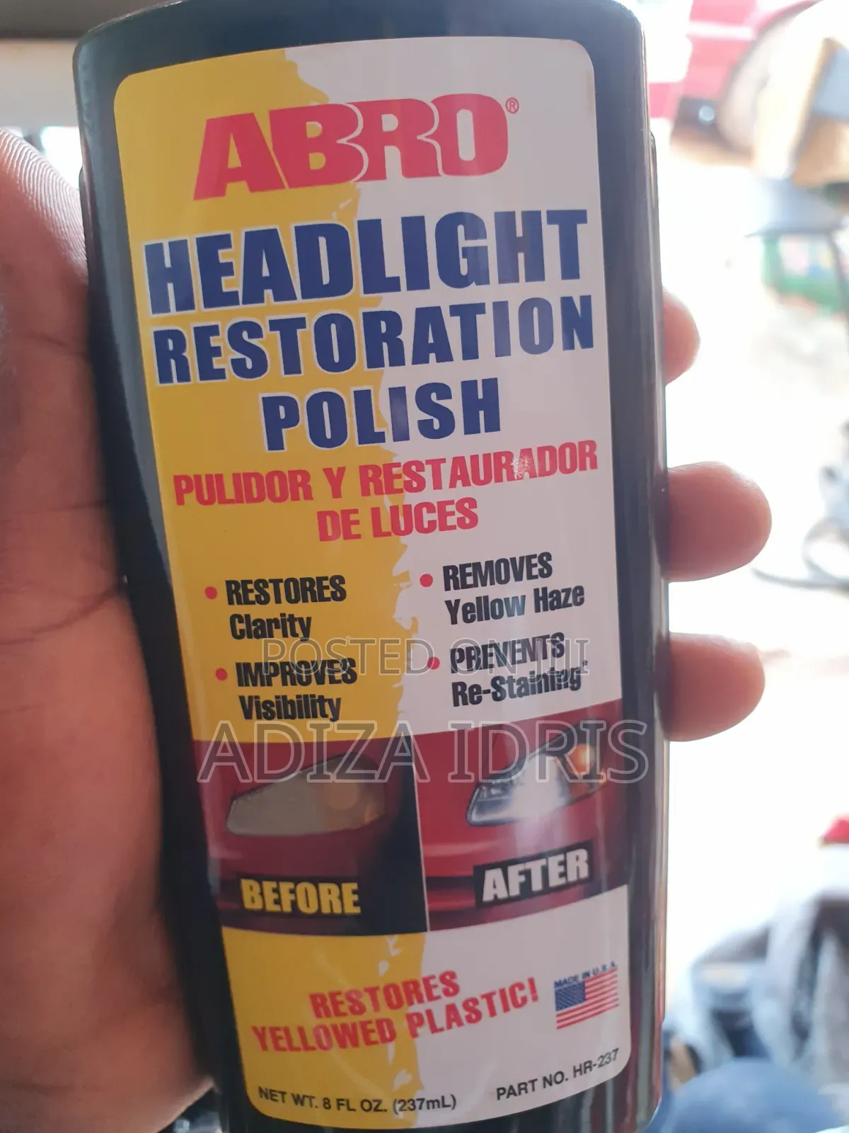 Abro Headlight Restoration Polish