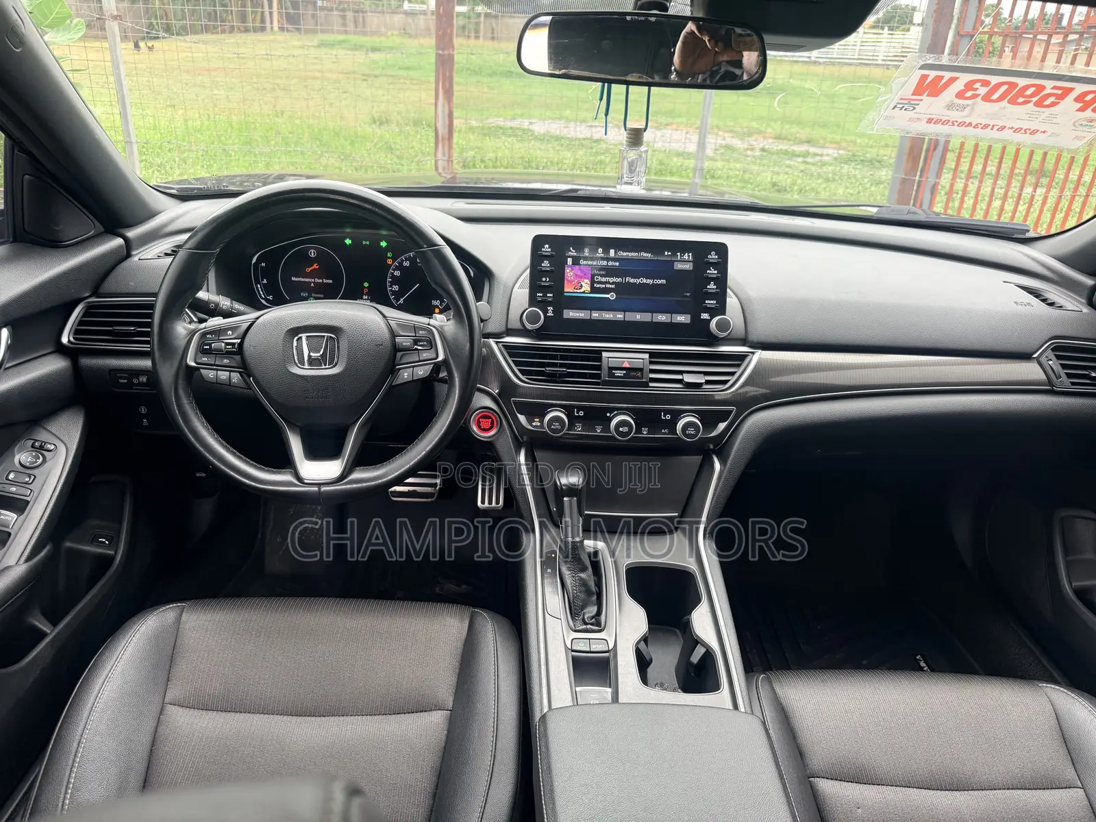 Honda Accord 2019 Black