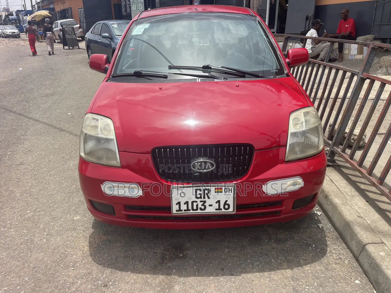 Kia Morning 2008 Red